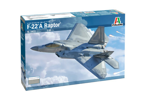 Italeri - Lockheed Martin F-22A Raptor - No.2822 - 1:48