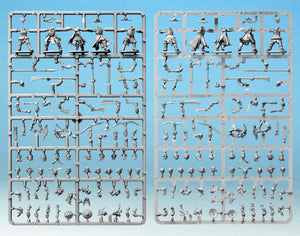 Frostgrave Cultists II Single sprue 28mm Plastic