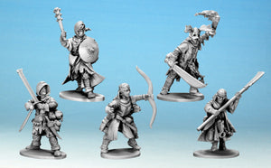 Frostgrave Cultists II Single sprue 28mm Plastic