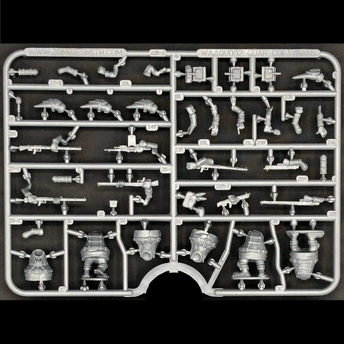 Wargames Atlantic: Quar Coftyran Infantry - Single Sprue Quars War