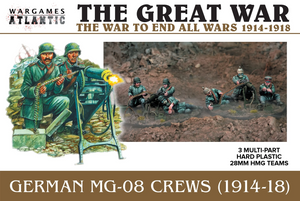 Wargames Atlantic German MG-08 Crews (1914-1918)