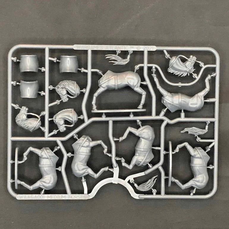 Wargames Atlantic Conquistador Cavalry Single Sprue  3 cavalry