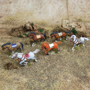 Wargames Atlantic Single Sprue Light Horses 28mm