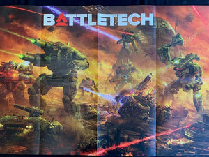 Battletech: Mercenaries Poster 3 Pack