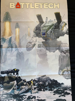 Battletech: Mercenaries Poster 3 Pack