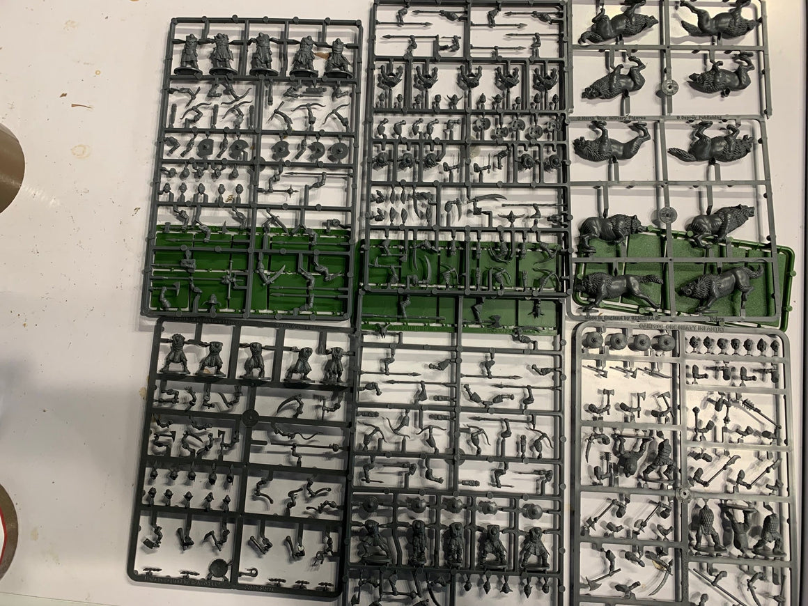 Oathmark Fantasy Orc Goblin Bundle 28mm D&D 5 sprues Frostgrave