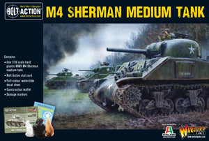 Bolt Action - M4 Sherman Medium tank