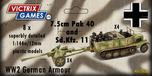 Victrix Pak 40 + Sd.Kfz.11 VG12026 1:144th 12mm