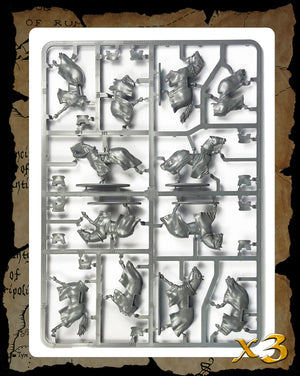 Victrix Medieval Knights Single sprues  6 x 28mm mounted Knights