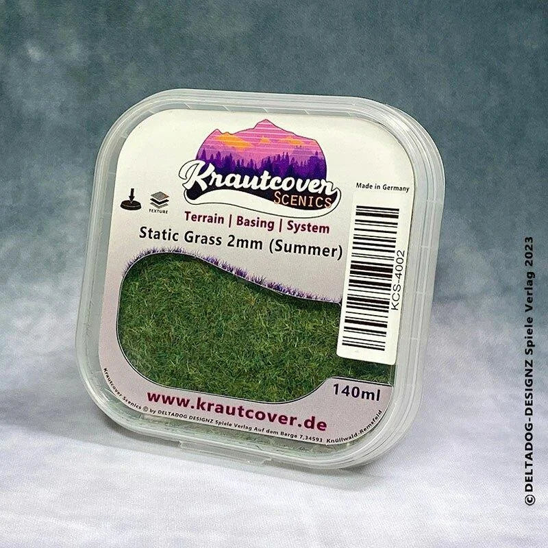 Krautcover Scenics - Static Grass 2mm (Summer)