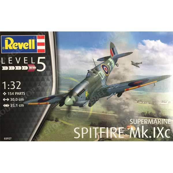 Revell 1/32 Spitfire Mk.IXC 03927 - Wargames Emporium