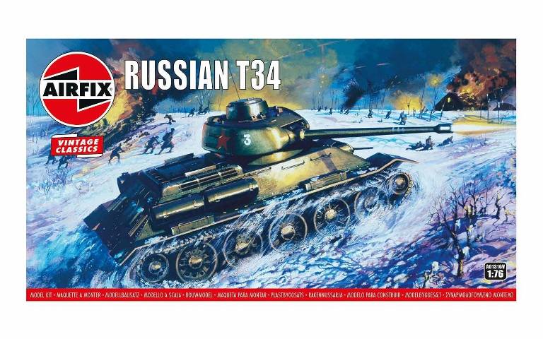 Airfix 1:76 Russian T34